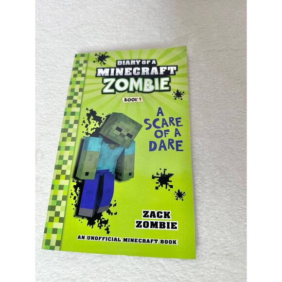 4 Book Set of Diary of a Minecraft Zombie Books by Zack Zombie Paperback - Picture 2 of 9